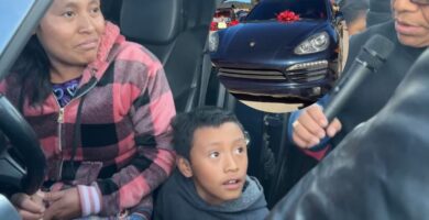 La acción de Niño guatemalteco para ganarse un carro de lujo que sorprende a todos