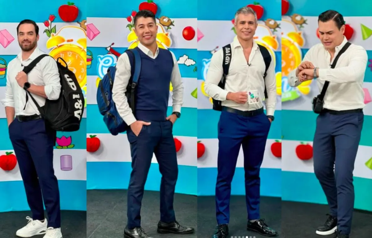 Los Presentadores Masculinos También Se Unieron a la Diversión