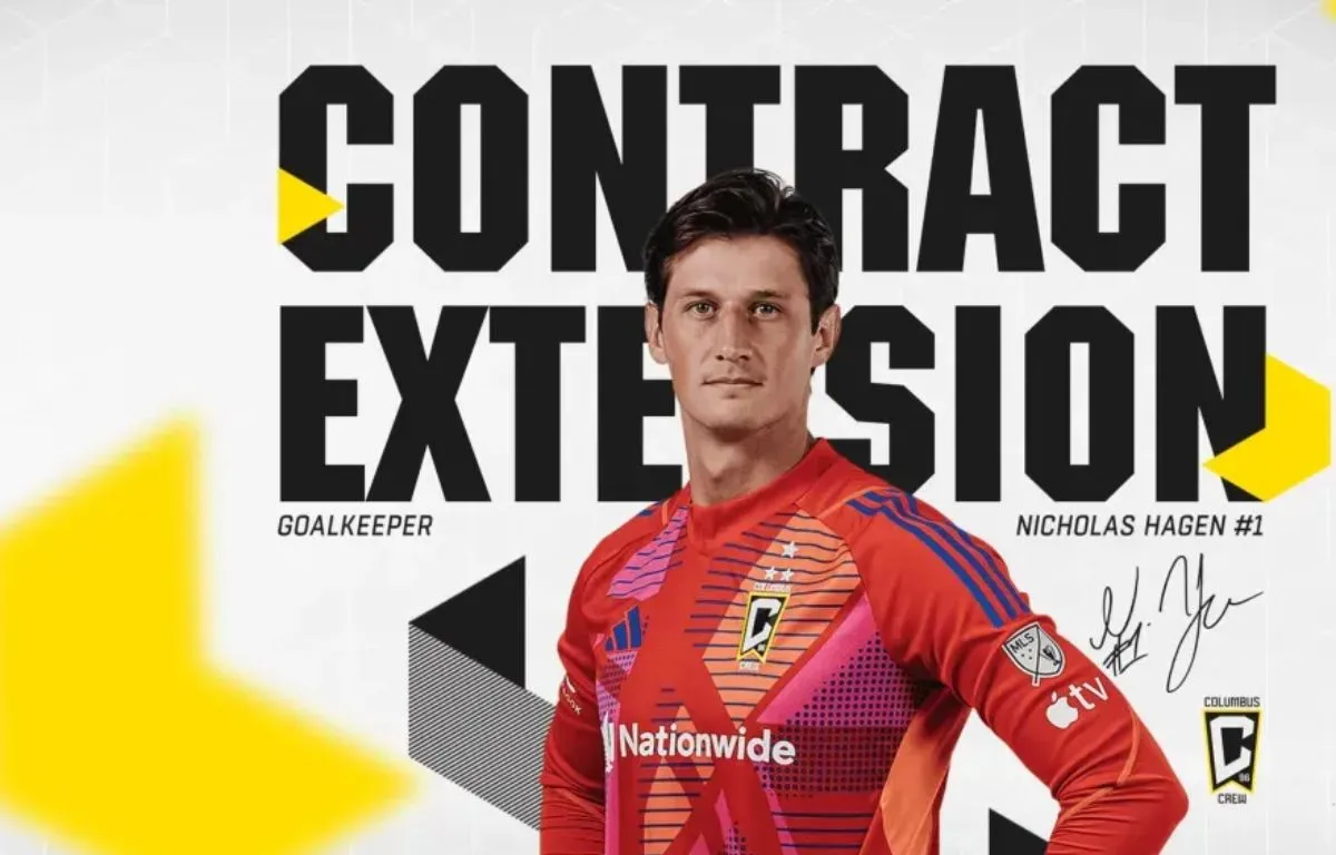 Nicholas Hagen Confirma Su Futuro en la Temporada 2025 con el Columbus Crew