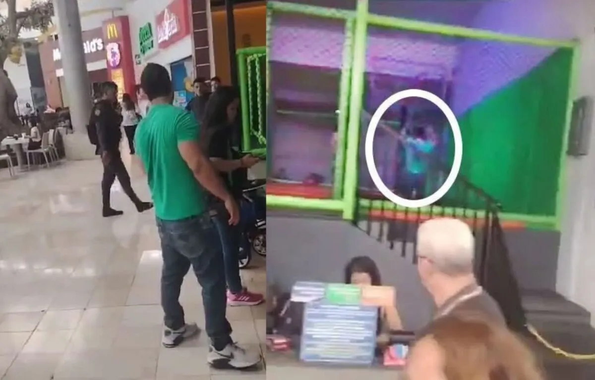 ¡Indignación en Guatemala! Reo es sorprendido en un centro comercial custodiado por guardias