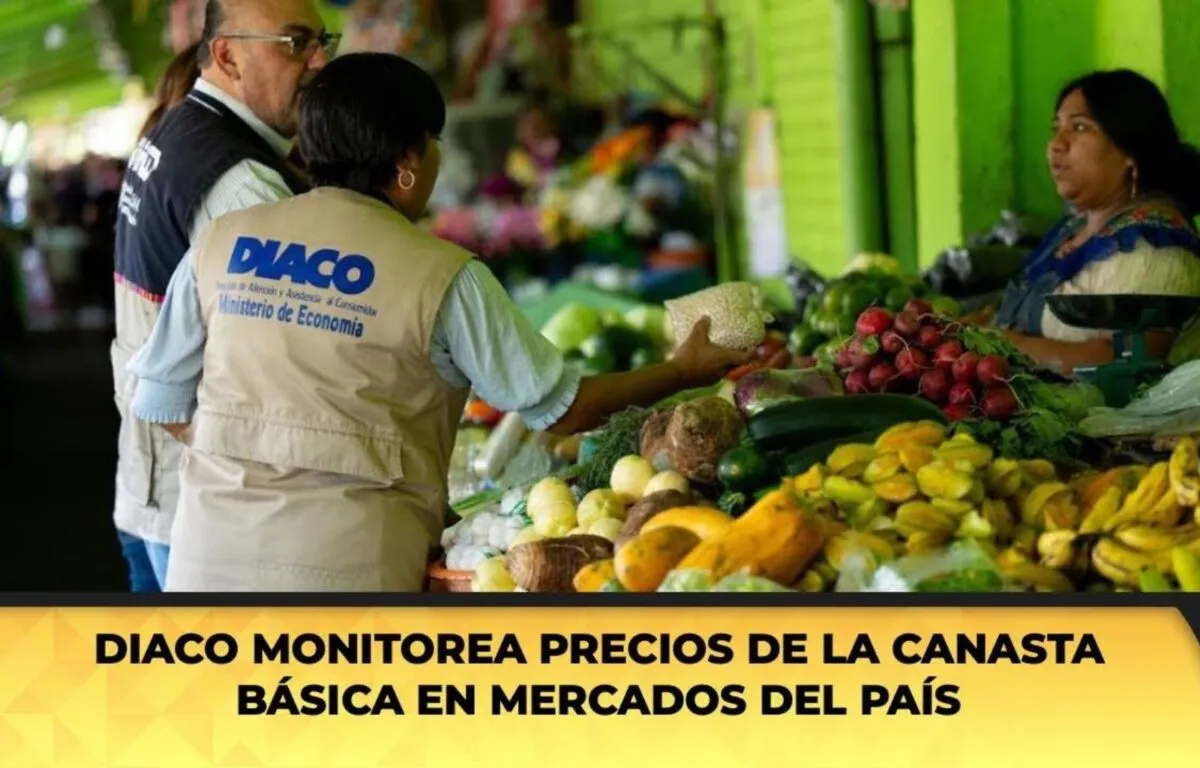 Aumento en los precios de cinco productos de la canasta básica según la Diaco