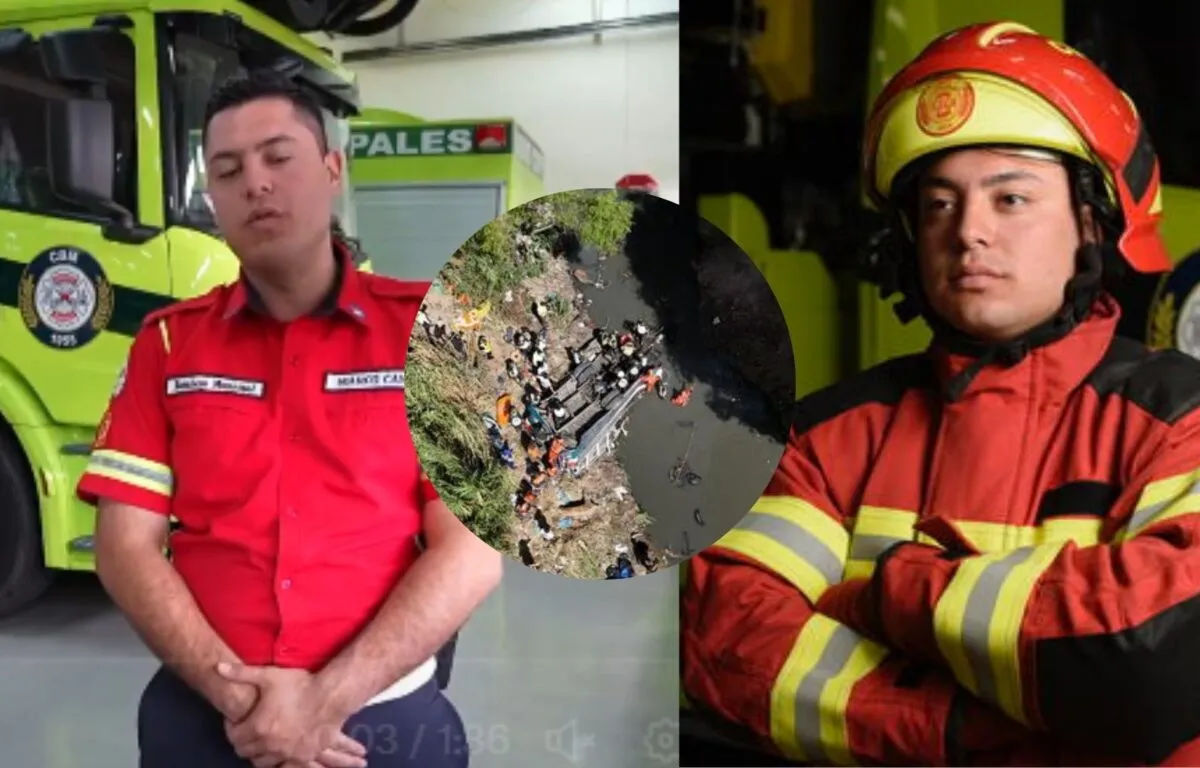 Bombero narra el dolor tras la tragedia: “Tenían una vida por delante”