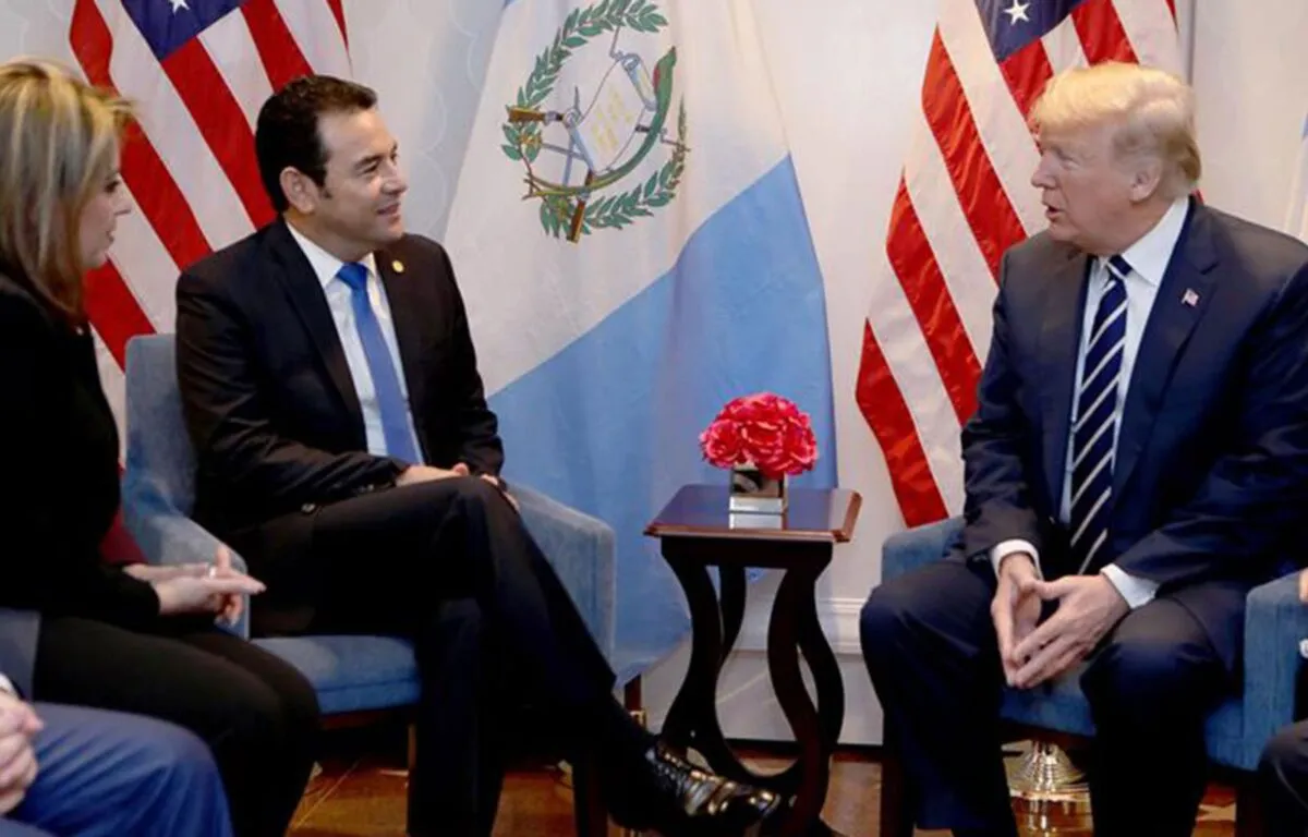 Donald Trump al fin le está haciendo caso, asegura Jimmy Morales