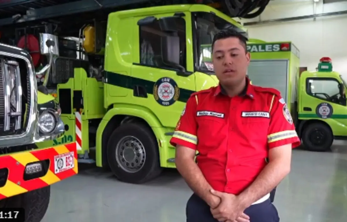 “Tenía una vida por delante” el doloroso relato de un bombero tras el accidente en La Paz