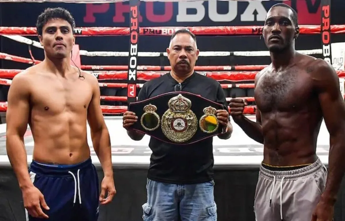 Camino al ring El historial de ambos boxeadores, Récord y trayectoria de Lester Martínez