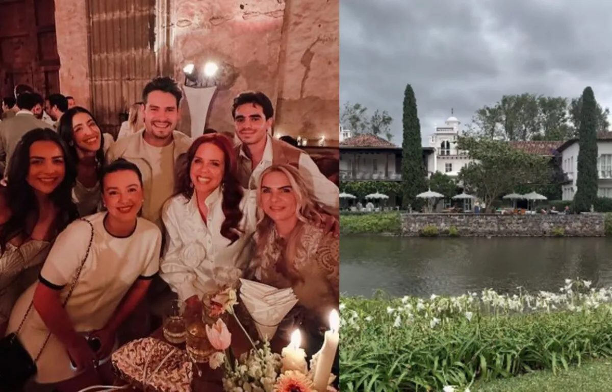 El lujoso hotel en Antigua que cautivó a María Celeste Arrarás