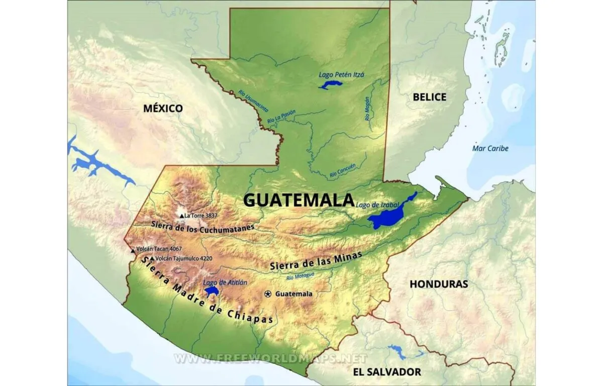 Historia de 22 departamentos de Guatemala