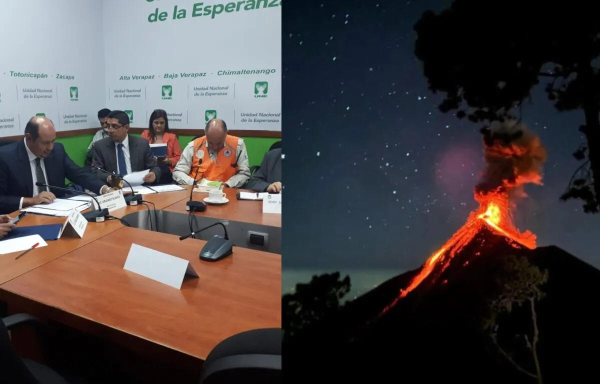 Los 4 municipios que Mineduc suspendió clases por erupción del volcán de Fuego