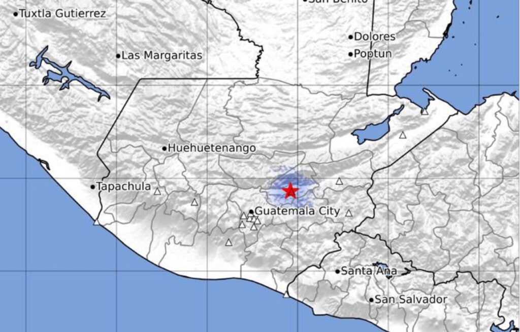 Sismo de alta Magnitud Sacude Guatemala