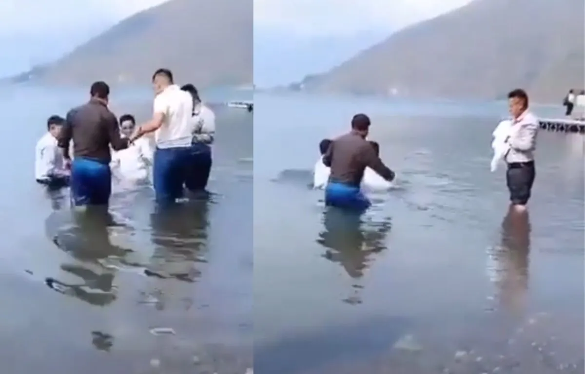 Tragedia en Bautizo Cristiano en el Lago Atitlán Un Feligrés Muere Ahogado