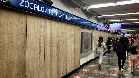 Estación de Metro Zócalo Tenochtitlán