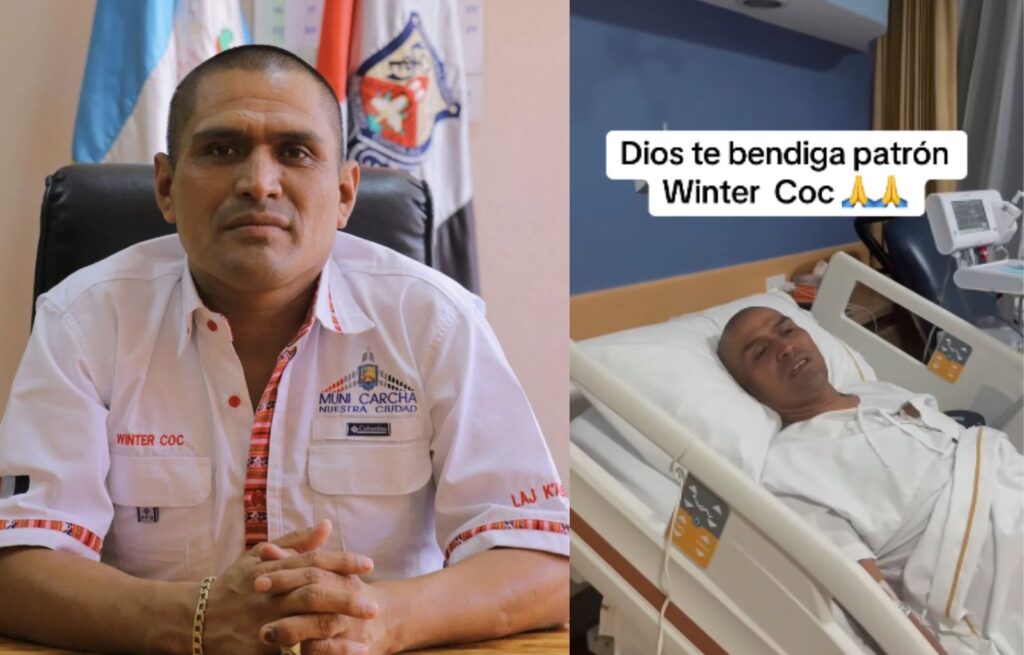“Estoy sufriendo” Exalcalde Winter Coc causa revuelo tras ser internado