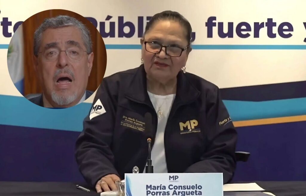 Fiscal Consuelo Porras envía fuerte mensaje al presidente Bernardo Arévalo