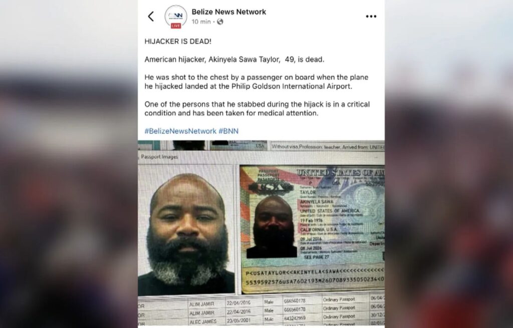 Heroico pasajero frustra s3cuestr0 de avioneta en Belice