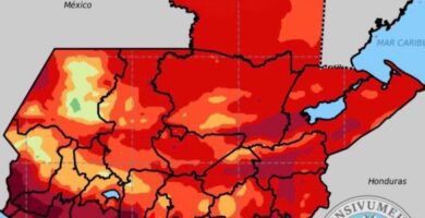 INSIVUMEH advierte calor extremo en abril, pero con lluvias