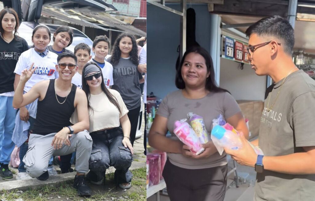 Josy y Deanna Melillo reaparecen y hacen llamativa donación a Vendedora en Puerto Barrios