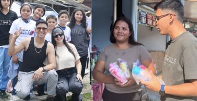 Josy y Deanna Melillo reaparecen y hacen llamativa donación a Vendedora en Puerto Barrios
