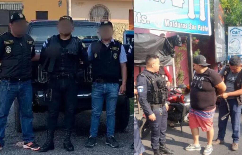 La detención del agente Milton L