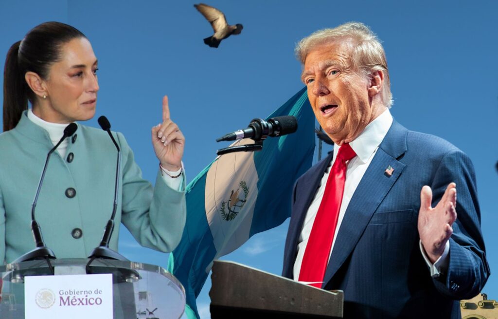 La solicitud de Trump a Sheinbaum que compromete a frontera con Guatemala