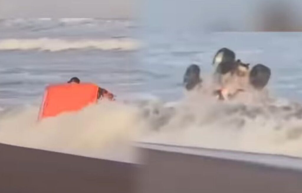 Un incidente que pone en evidencia los peligros del oleaje en las playas guatemaltecas