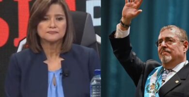 Vicepresidenta Karin Herrera expone a Presidente Arévalo