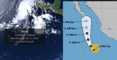 Así luce Alvin, la preocupante tormenta tropical crece en Centroamérica, vista desde el espacio