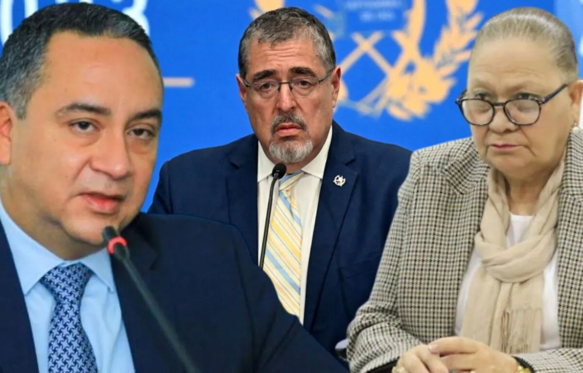 Fiscal general de el Salvador visita a Consuelo Porras y preocupan a Bernardo Arévalo