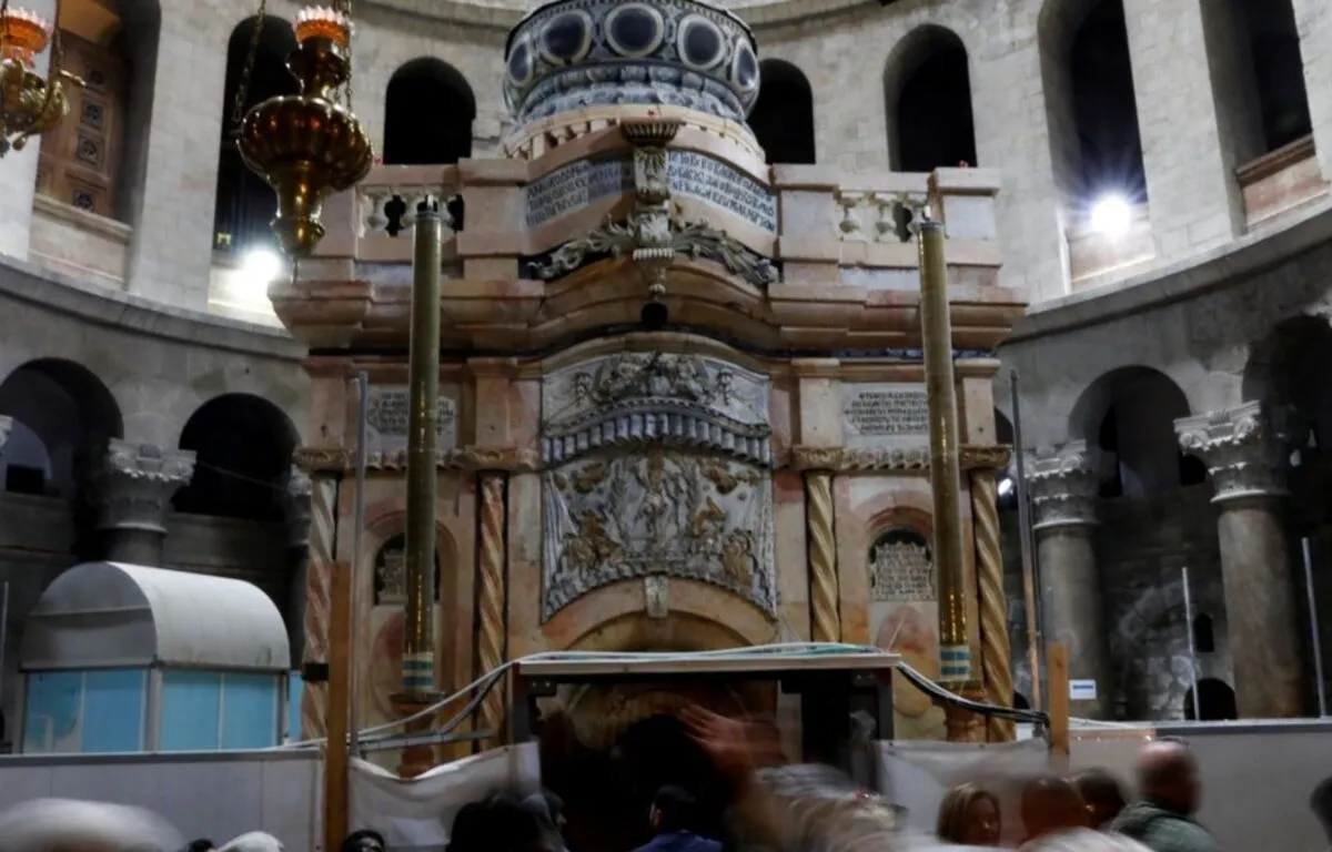 Hallazgo arqueológico confirma detalles del Evangelio descubren un jardín del siglo I en la tumba de Jesús