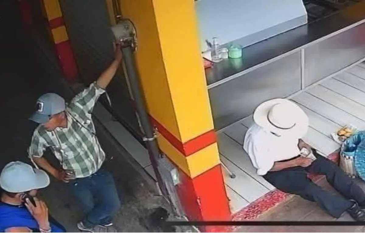 Reacción de la comunidad y autoridades y arresto de los delincuentes