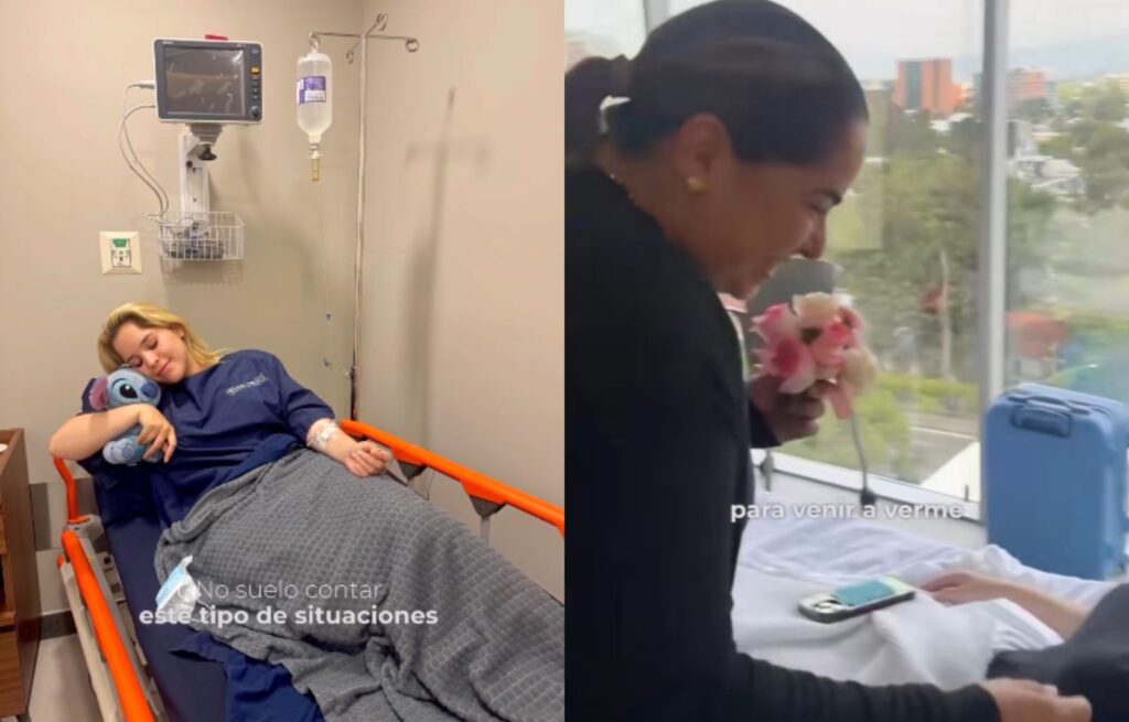 Revelan diagnostico medico de Allisson Valdez hospitalizada de emergencia