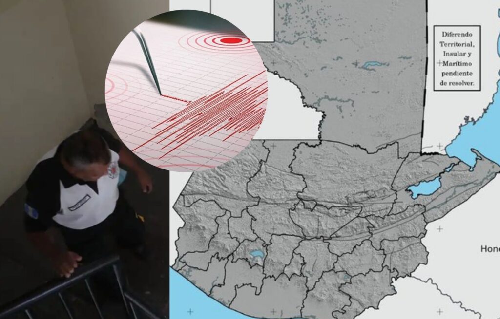 Temblor de alta magnitud sacude la capital guatemalteca