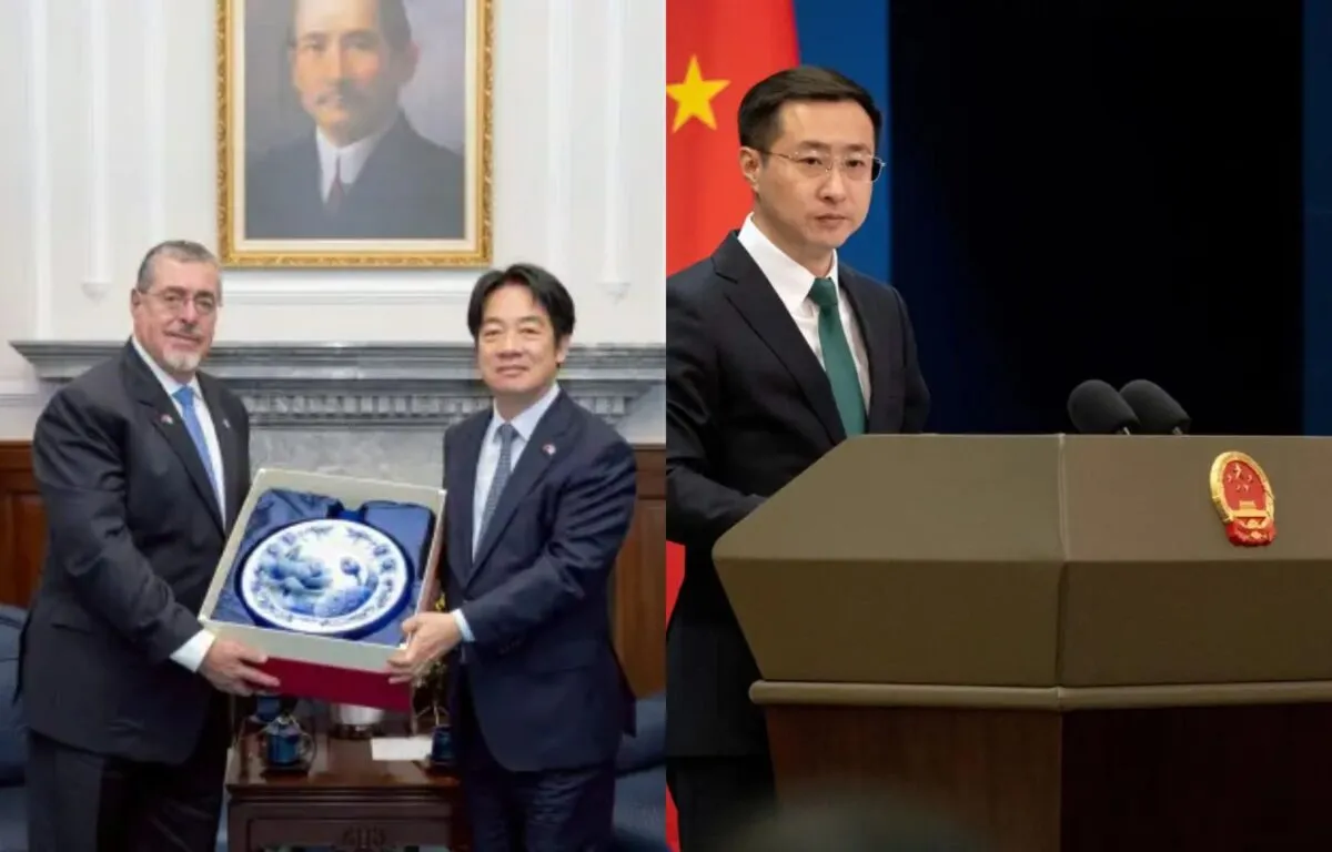 China presiona a Guatemala tras acercamiento con Taiwán ¿una encrucijada diplomática