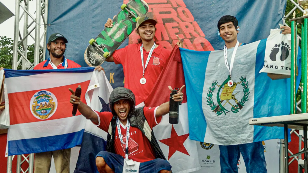 Guatemala conquista bronce en Campeonato Centroamericano de Skateboarding