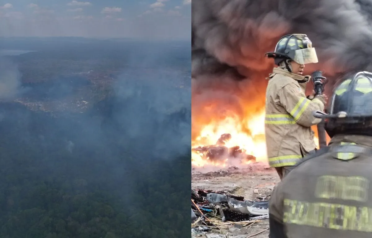 Incendios devastan el Parque Nacional Laguna Lachuá más de 700 hectáreas quemadas por usurpadores