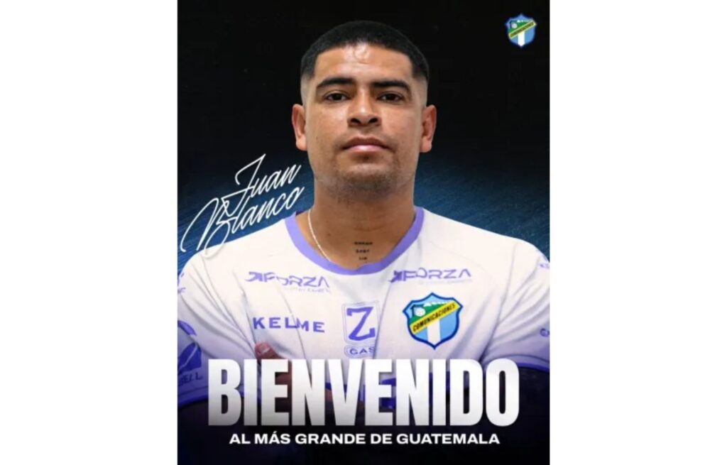 Juan Christian Blanco, la primera pieza ofensiva para Comunicaciones