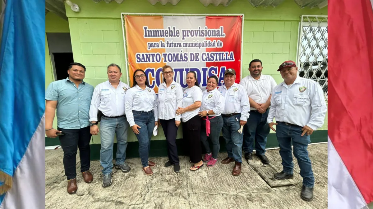 Santo Tomás de Castilla inaugura nuevo edificio para su futura municipalidad