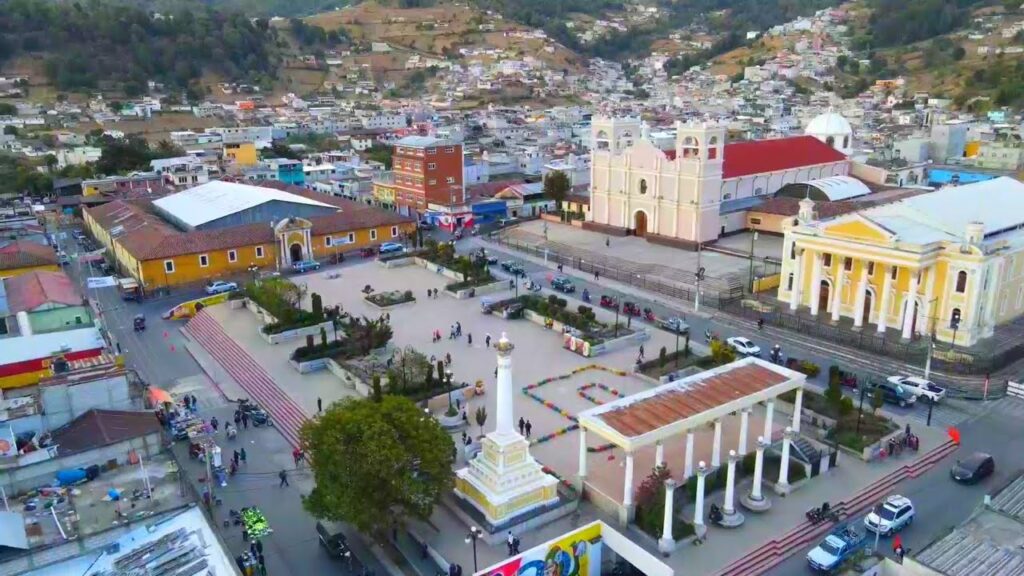 códigos postales de Totonicapán