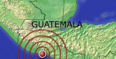 temblor en Guatemala