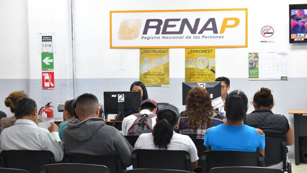 solicitud electrónica de reposición de DPI en Guatemala