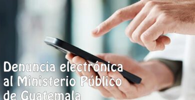 denuncia electrónica al Ministerio Público de Guatemala