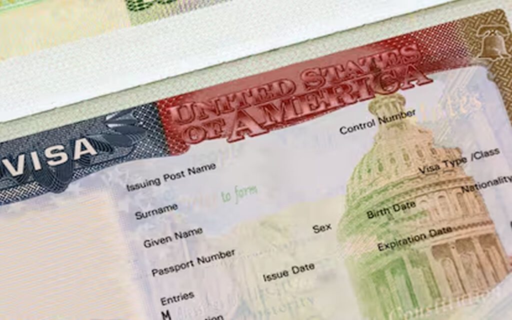visa americana de visitante en intercambio