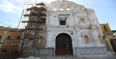Iglesia El Calvario en Santa María de Jesús: historia viva en las faldas del Volcán de Agua