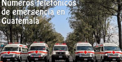 Números telefónicos de emergencia en Guatemala