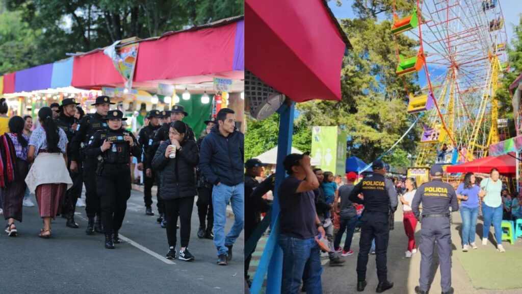 PNC refuerza seguridad en la Feria de Jocotenango con operativo