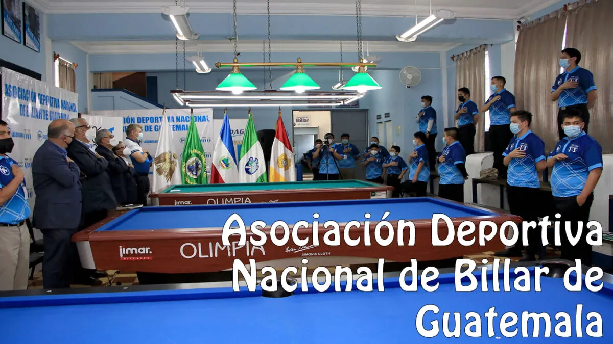 ¿Quieres federarte? Así puedes unirte a la Asociación Deportiva Nacional de Billar de Guatemala