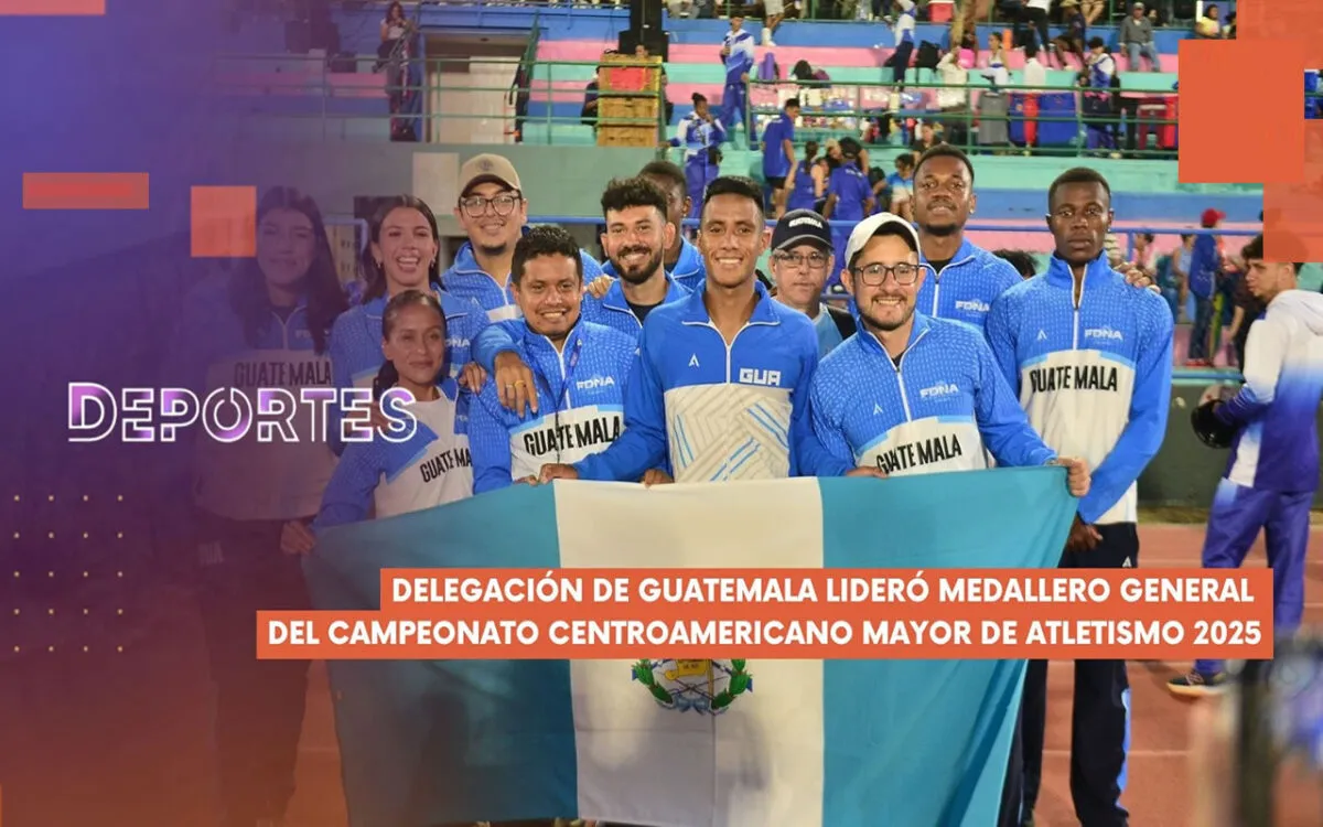 Triunfo histórico en el Campeonato Centroamericano de Atletismo 2025: Guatemala lidera el medallero con 12 oros