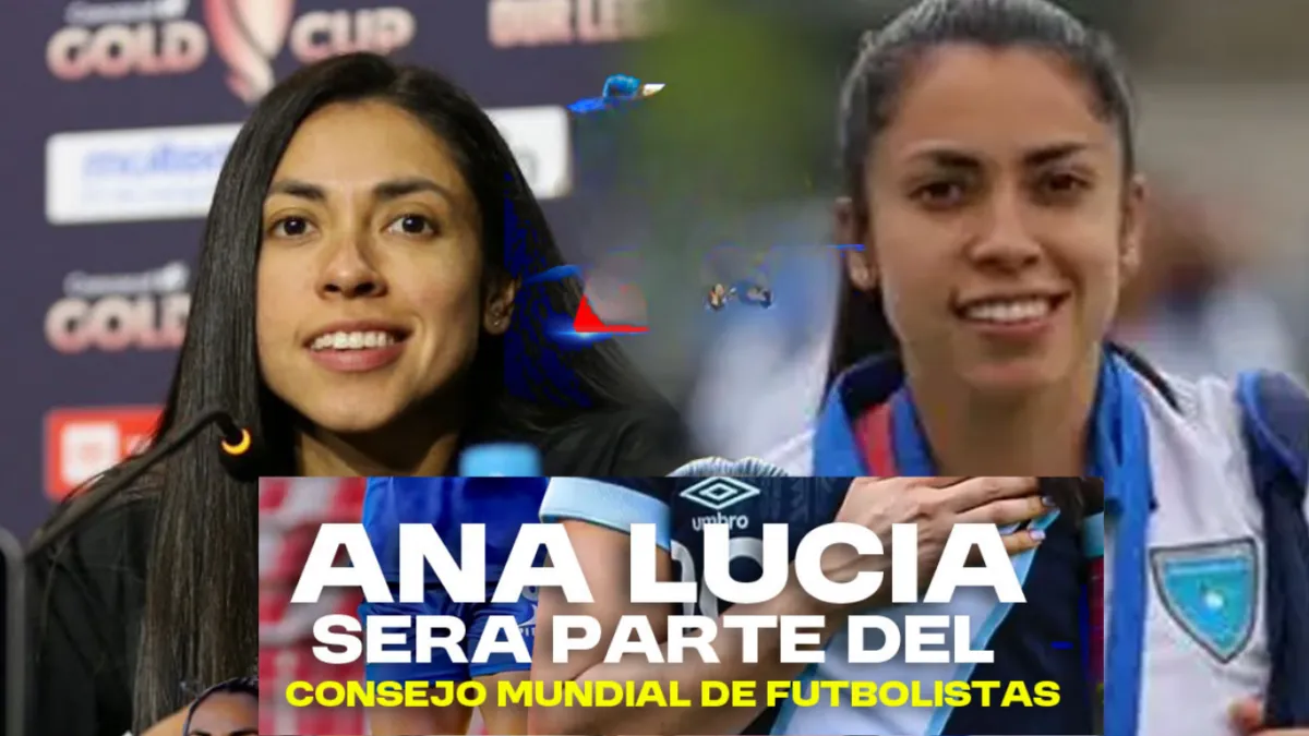 Ana Lucía Martínez representará a Guatemala en el Consejo Mundial de Futbolistas de FIFPRO