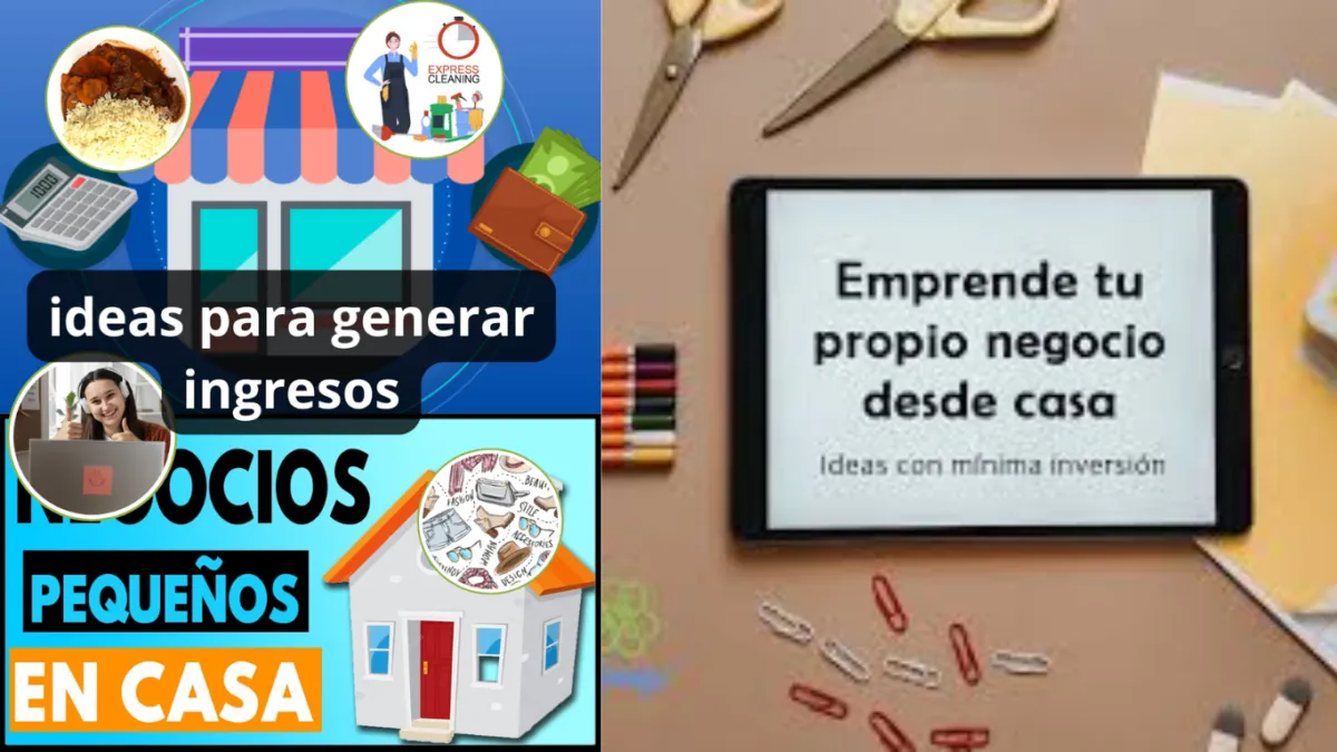 Negocios con poco capital: ideas para generar ingresos sin grandes inversiones