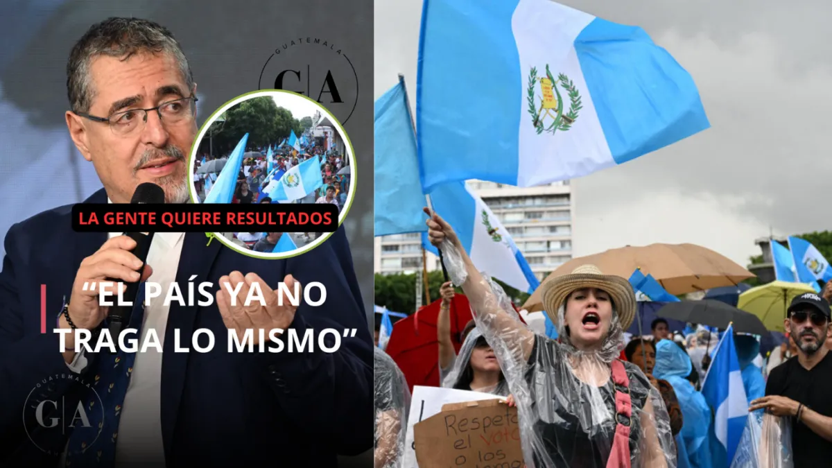 Arévalo endurece el discurso: “cambio” con resultados medibles