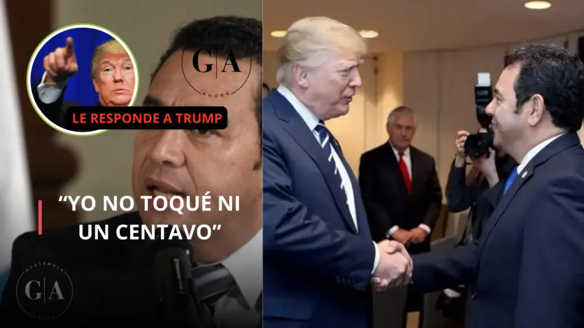 Jimmy Morales reactiva la discusión sobre la cooperación de EE. UU.